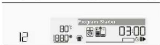 12 80°C 1880° Program Starter 03:00