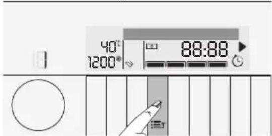 GRUNDIG GWD 59406 C - At komme ind i menuen Indstillinger - 1