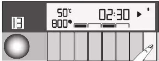 13 50°C 800° 02:30