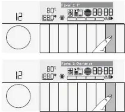 12 80° 880° Favorit: 1° 88.88 12 80° 880° Favorit: Gemmer 88.88 12