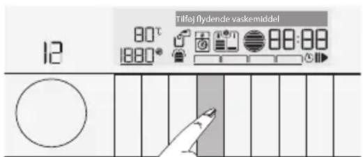 Tilfej flydende vaskemiddel 12 80°C 1880° 88:88 ○ 1