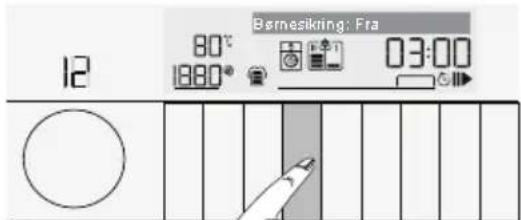 Børnesikring: Fra 12 80° 1880° 03:00