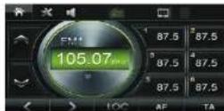 BLAUPUNKT Austin 440 - ON SCREEN - RADIO OPERATION - 2