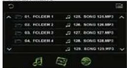 BLAUPUNKT Austin 440 - ON SCREEN - DISC / USB / SD INPUT OPERATION - 3