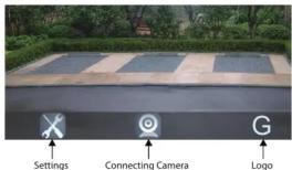 Settings Connecting Camera Logo