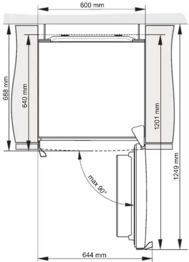 HISENSE RL478D4BWE - VALG AF PLACERING - 1