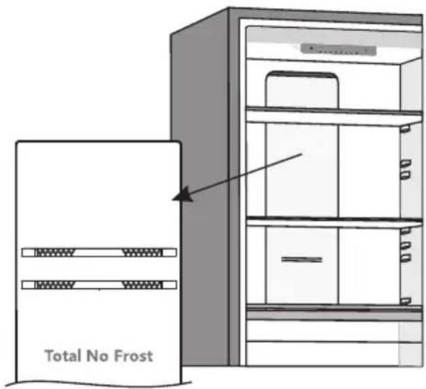 HISENSE RB434N4BF2 - MultiFlow med ionisator (NoFrost-apparater)\* - 1