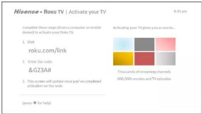 HISENSE 50R6107 - Guided Setup - 1