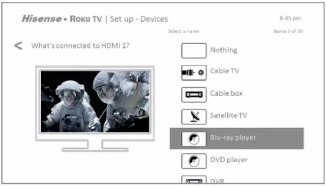 HISENSE 50R6107 - Guided Setup - 1