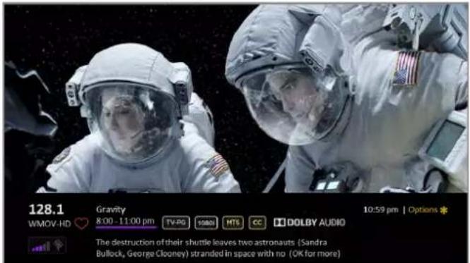 HISENSE 50R6107 - Viewing program information - 1