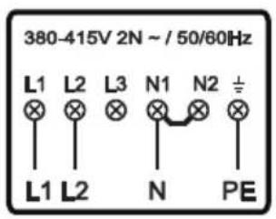 HISENSE IH643S - Enfaset tilslutning (32 A) - 1
