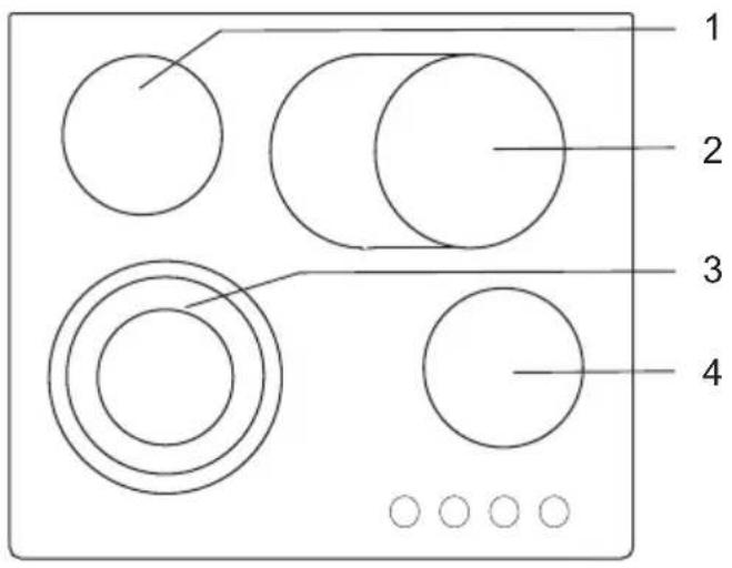 HISENSE CH640KS - (BESKRIVELSE AF UDSTYR OG FUNKTIONER - AFHÆNGIGT AF MODELLEN) - 1