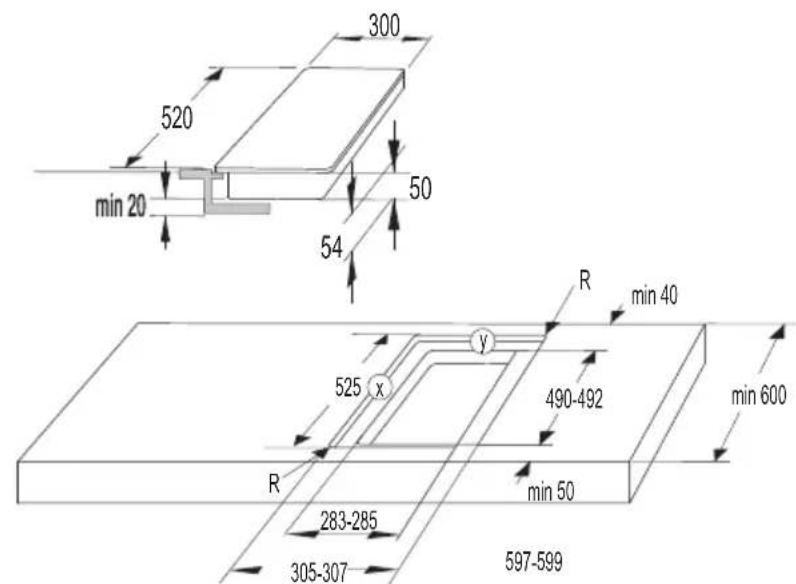 HISENSE CH640KS - Bordplade af keramik, træ eller glas - 3