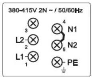 HISENSE CH640KS - Enfaset tilslutning (32 A) - 1