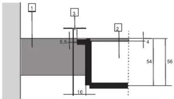 HISENSE CH640KS - Bordplade af sten - 1