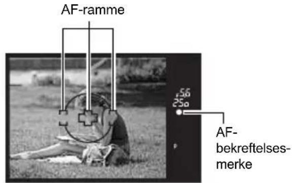 AF-ramme 25.56 25.50 AF- bekreftelses- merke
