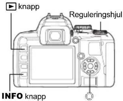 knapp Reguleringshjul INFO knapp