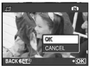 OK CANCEL BACK SETNU OK