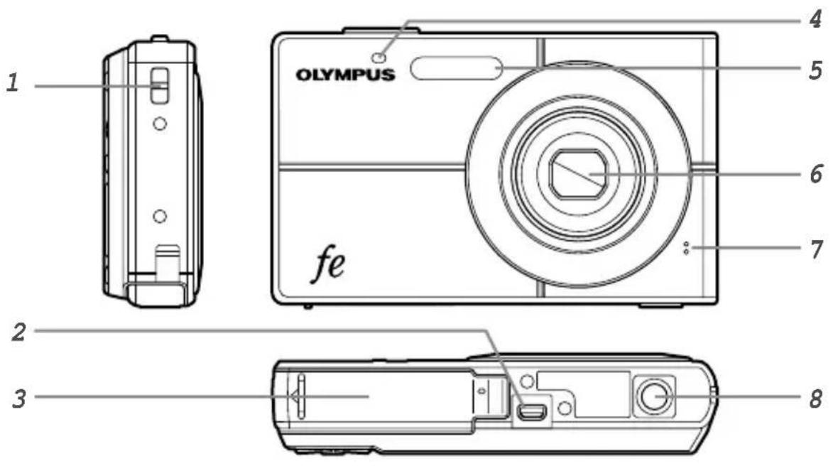 1 olympus fe 2 3 4 5 6 7 8