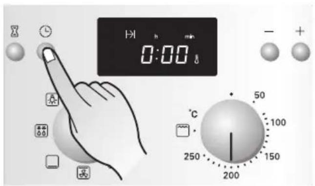 H h min 0:00 - + °C 50 100 250 150 200