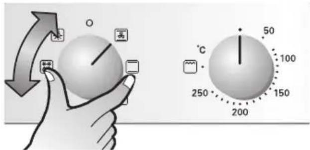 LG LB621100S - Sådan tænder du for ovnen - 1