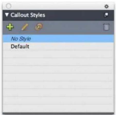 Callout Styles + + 2 10 No Style Default