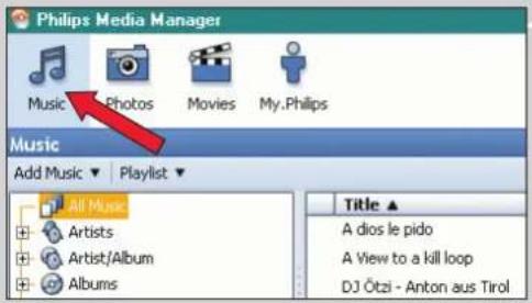 PHILIPS Streamium SL400I - Start med at installere Philips Media Manager - 3