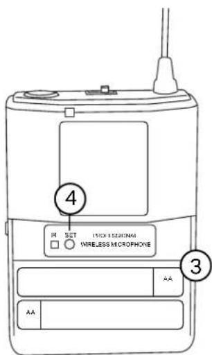 Vocopro USB-Cast-Handled - Bodypack Transmitter (USB-CAST-Bodypack Only) - 2