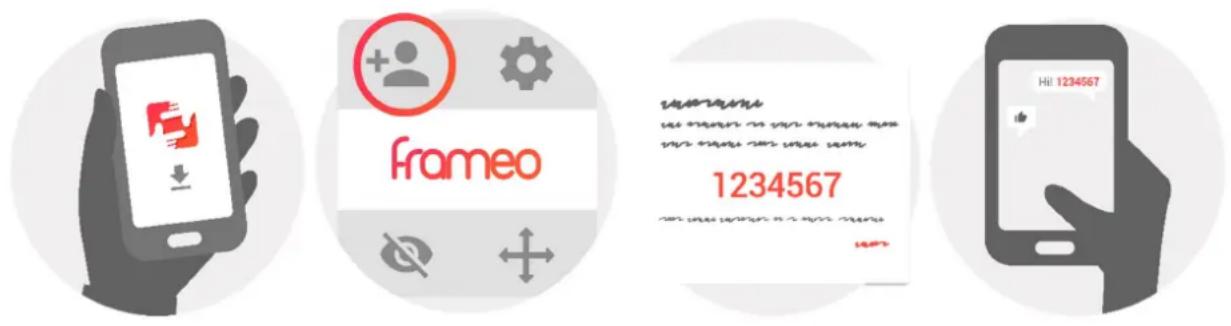DENVER PFF-1011WHITE MK2 - Kom godt i gang med frameo - 1