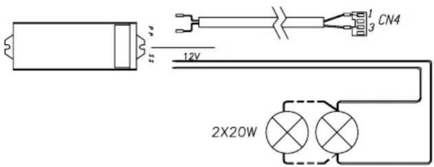 CN4 12V 2X20W