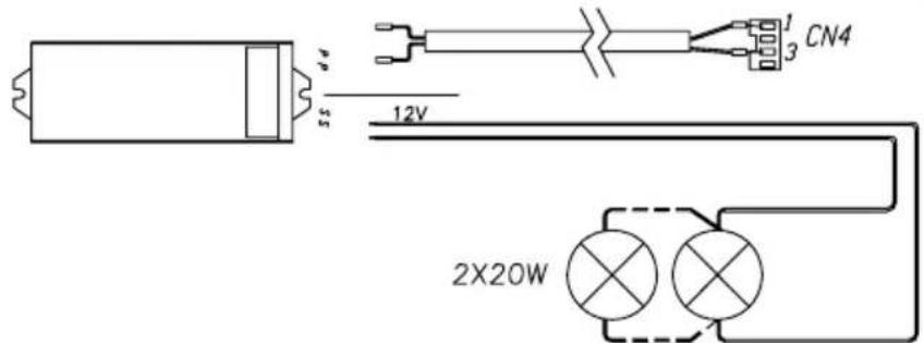 CN4 12V 2X20W