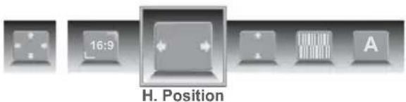 16:9 H. Position
