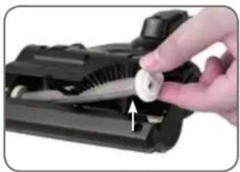 Wertheim Evolution W7301 - CLEANING OR REPLACING THE AGITATOR BAR - 6