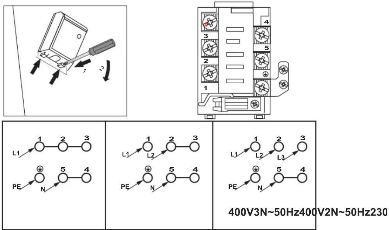 GRAM EKI 20662-92 - Connecting the cooker to the mains - 1