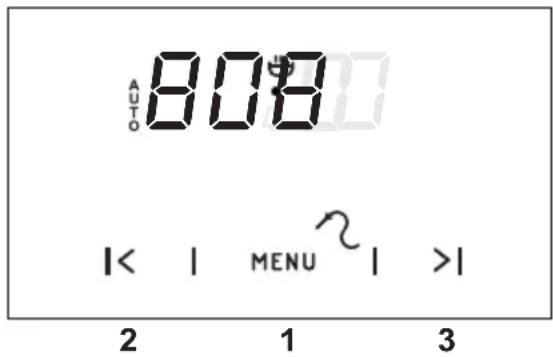 AUTO 808 |< | MENU >| 2 1 3