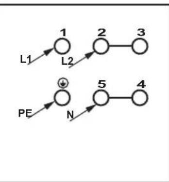 GRAM EK 7610-90 - Connecting the cooker to the mains - 4