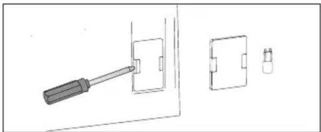 GRAM EKP 20662-92 X - Replacing the halogen bulb in the oven - 2