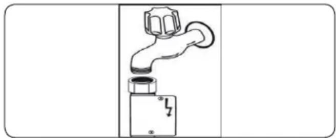 GRAM OM 6340-90 RT/1 - Water inlet hose - 6