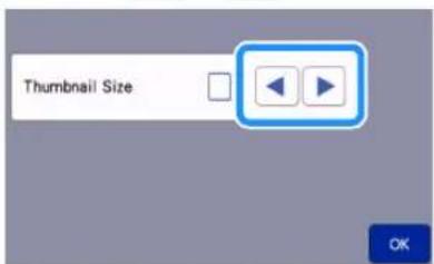 Thumbnail Size
