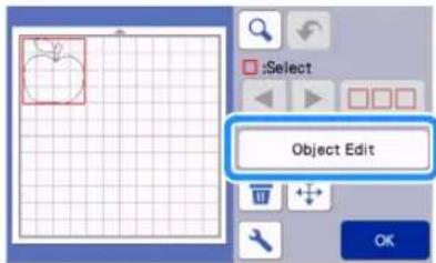 Select Object Edit OK
