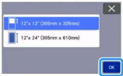 12" x 12" (305mm x 305mm) 12" x 24" (305mm x 610mm)