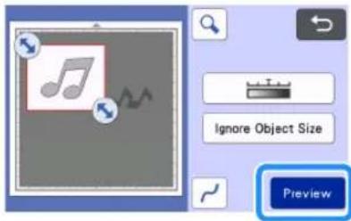 Ignore Object Size Preview