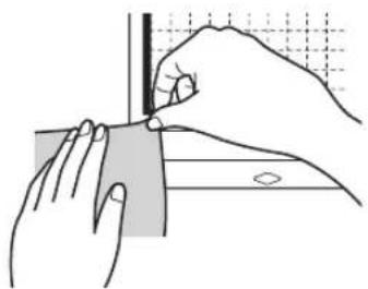 BROTHER ScanNcut SDX85M - Test attaching the material. - 1