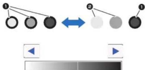 BROTHER ScanNcut SDX85M - Specify the threshold for converting an image to a two-tone image using and . - 2