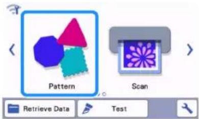 Pattern Scan Retrieve Data Test