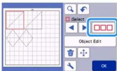Select Object Edit OK