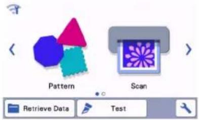 Pattern Scan Retrieve Data Test