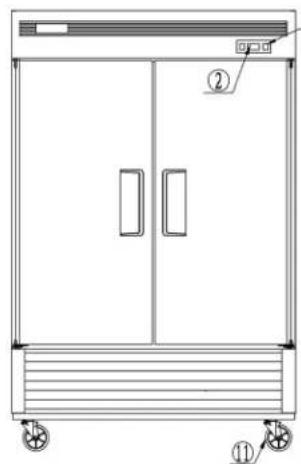 Atosa Commercial MBF8001 - Configuration Sketch Map - 3