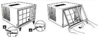 FUJITSU AXGS24APTH - تنظيف مرشح الاهواء - 7