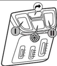 WHIRLPOOL PWTL79127/N - Udløserknap - 1